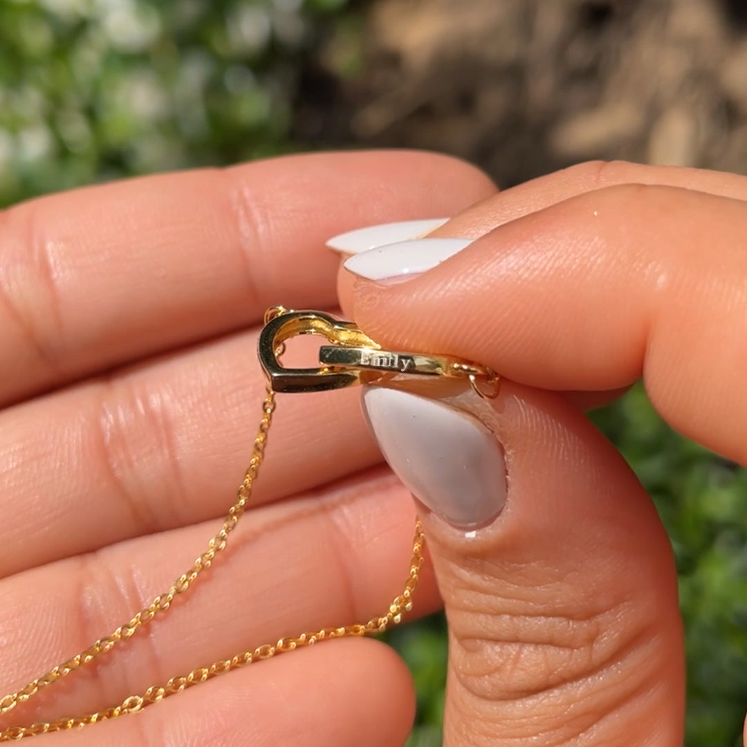 Hidden Rose Heart Necklace