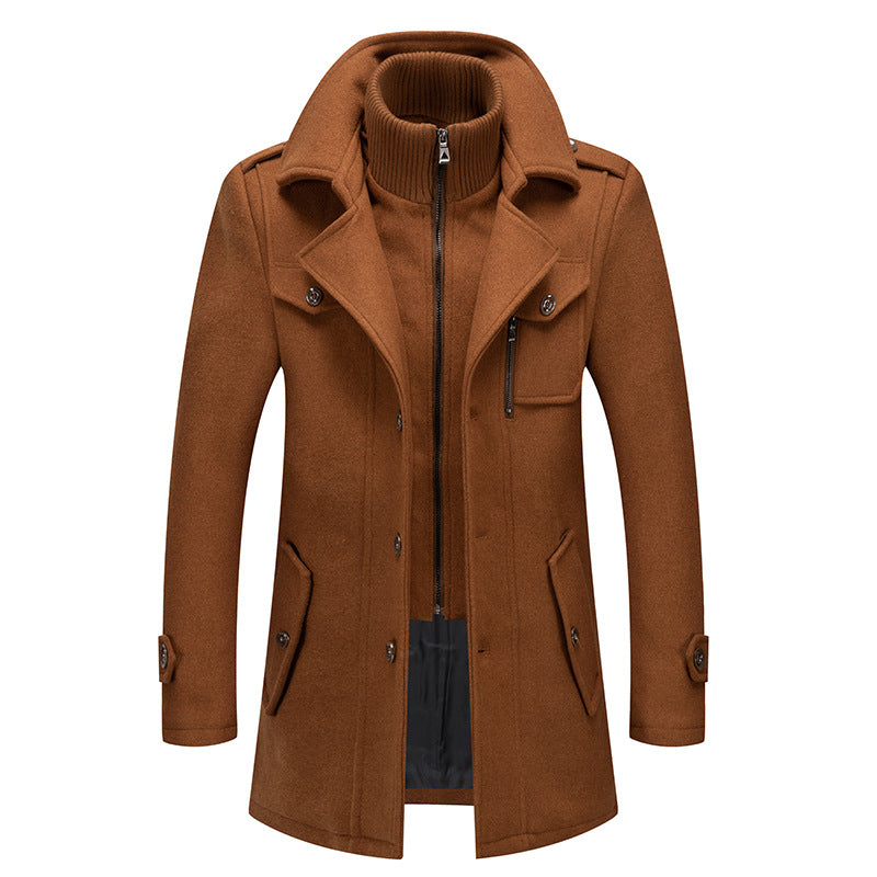 Everyday Classic Wool Trench Coat
