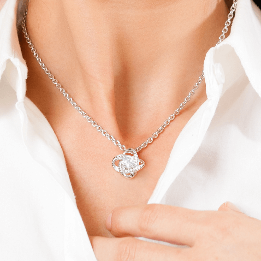 Eternal Rose Sterling Silver Necklace