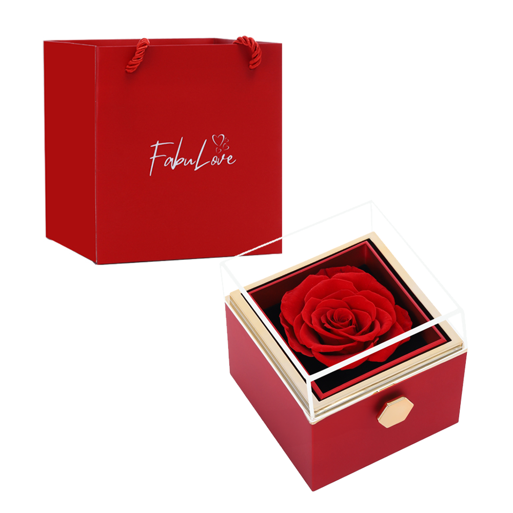 Eternal Bloom Rotating Gift Box