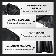 Load image into Gallery viewer, Rugged Urban Rider Leather Jacket
