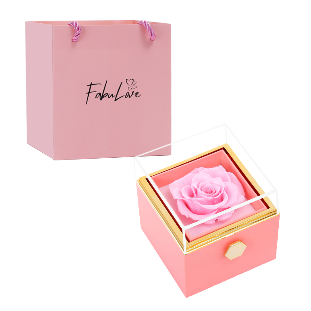 Eternal Bloom Rotating Gift Box