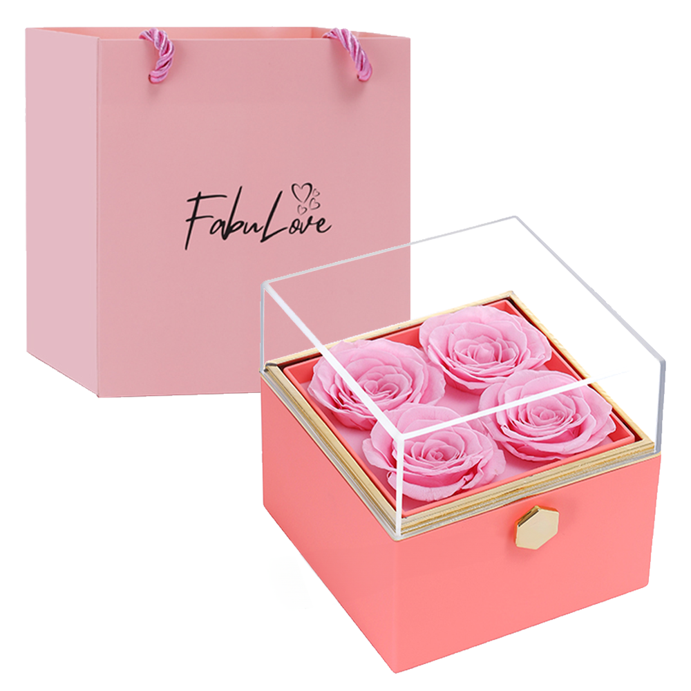 Eternal Bloom Rotating Gift Box