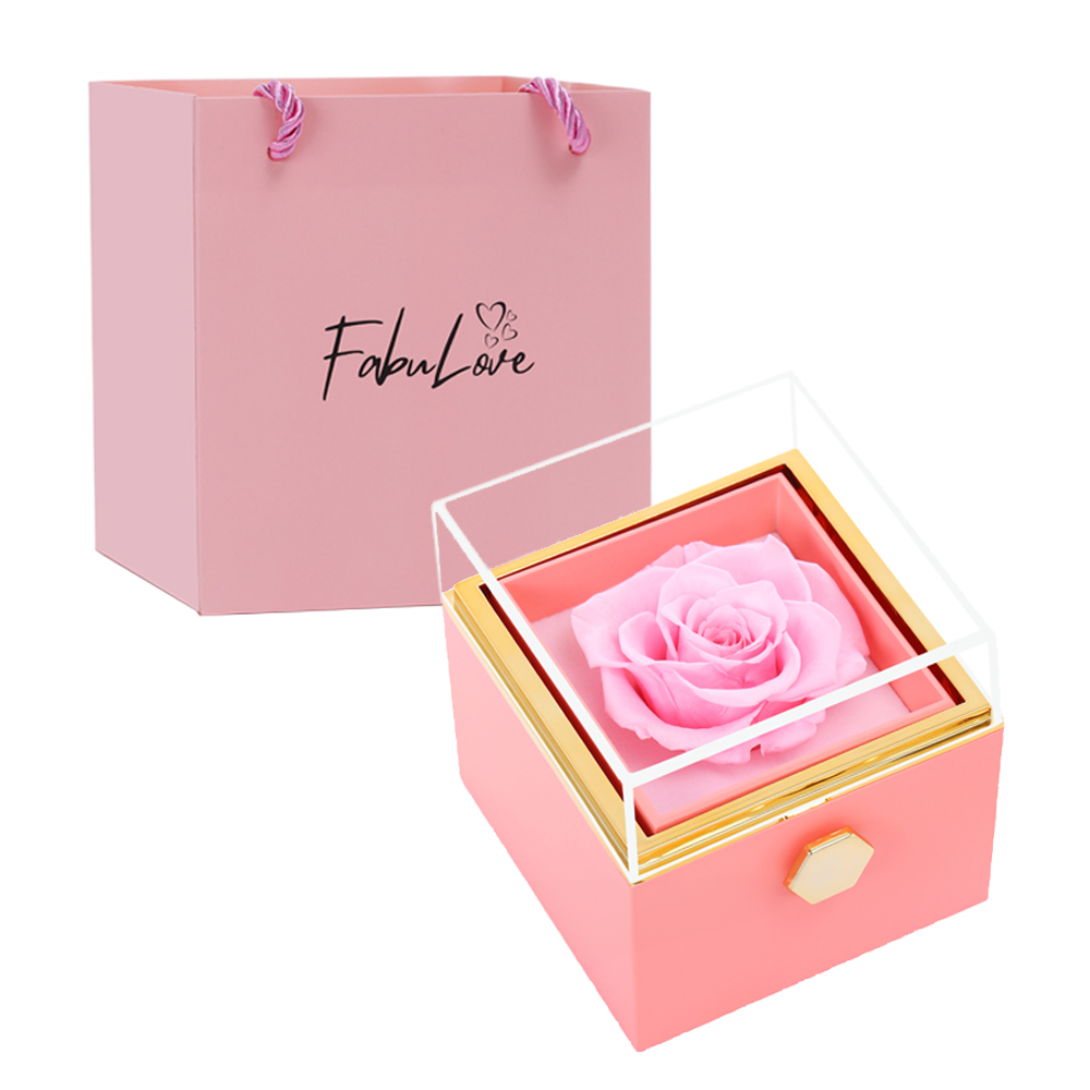 Eternal Bloom Rotating Gift Box