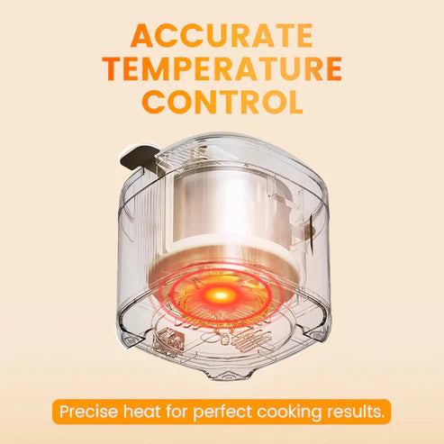 Mini Multi-Functional Egg Cooker Set with Smart Touch Panel