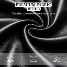 Load image into Gallery viewer, Men's Mid-Length Faux Leather Coat
