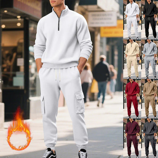 💖 Chic Versatile Men's Warm 2-Piece Set