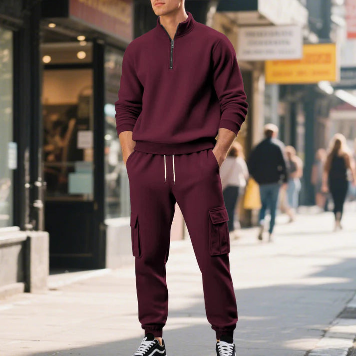💖 Chic Versatile Men's Warm 2-Piece Set