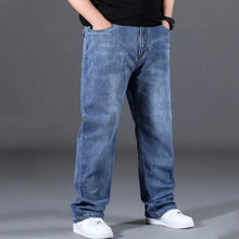 Load image into Gallery viewer, Stylish Loose High Stretch Straight Leg Jeans

