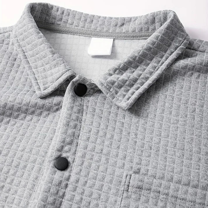 Fashion Solid-Color Jacket -👍Classic Style, Everyday Comfort!👔