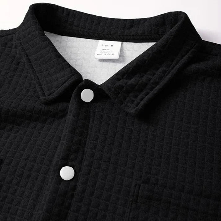 Fashion Solid-Color Jacket -👍Classic Style, Everyday Comfort!👔