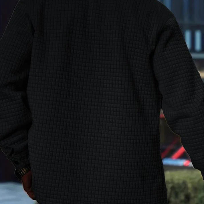 Fashion Solid-Color Jacket -👍Classic Style, Everyday Comfort!👔