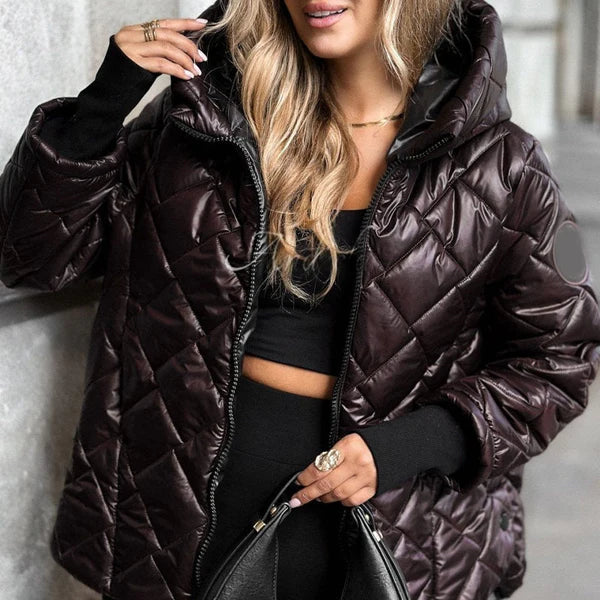 🔥Warm and casual cotton hooded jacket for women