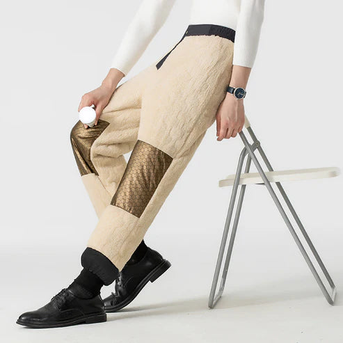 Limited-time 50% off⏰Men’s Cozy Thermal Pants With Graphene Knee Pads